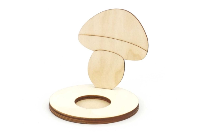 Photophore Champignon enfant - Bougeoirs et photophores - 10doigts.fr