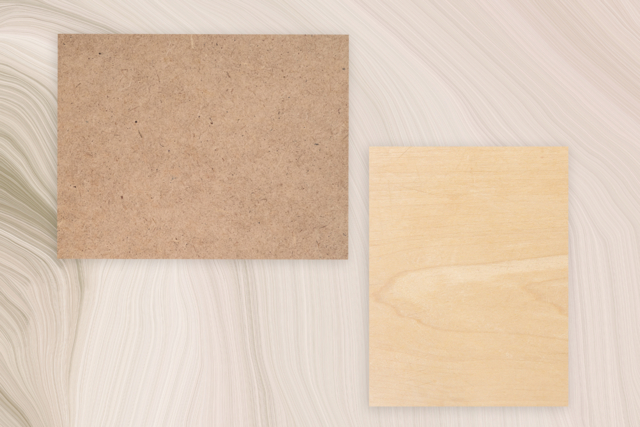 plaques bois mdf rectangle - Supports plats en bois - 10doigts.fr