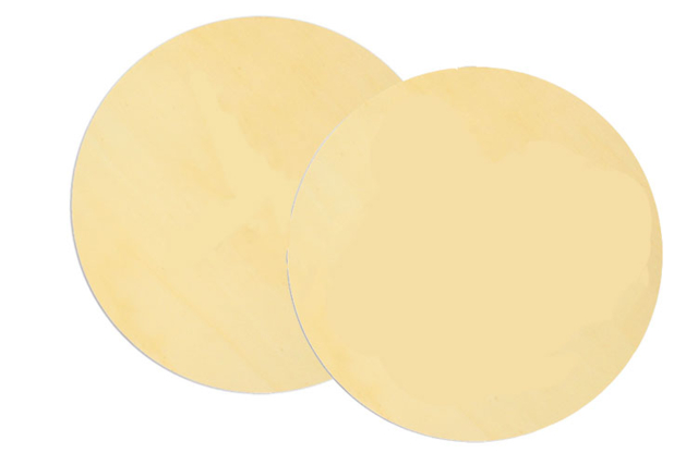 plateau bois rond - Supports plats en bois - 10doigts.fr