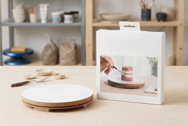 plateau tournant modelage - Outils de Modelage - 10doigts.fr