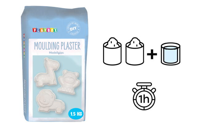 plâtre de moulage enfants - Plâtre - 10doigts.fr