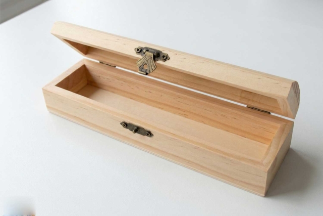 plumier en bois - Boîtes en bois - 10doigts.fr