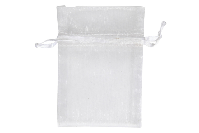 pochette bijou en organza - Coton, lin - Textiles - 10doigts.fr