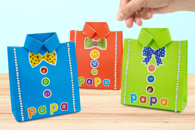 Pochette surprise chemise - Gommettes Alphabet, messages - 10doigts.fr