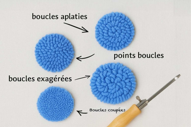 points de punch needle - Punch Needle - 10doigts.fr