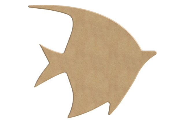 poisson exotique en bois - Animaux en bois - 10doigts.fr