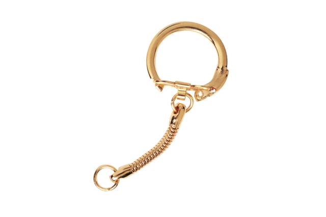 porte-clé doré - Porte-clés - 10doigts.fr