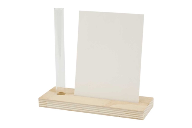 porte photo et soliflore - Cadres photos en bois - 10doigts.fr