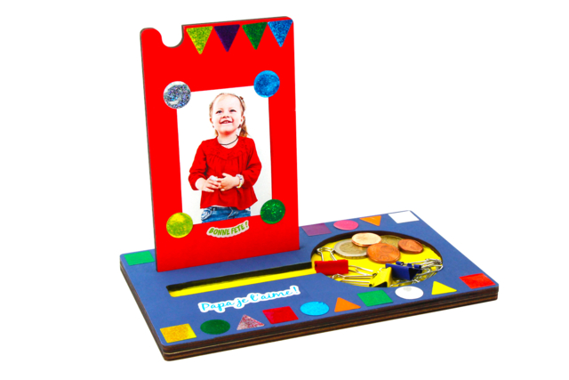 porte smartphone fête des pères - Gommettes Fête des parents : personnaliser vos cadeaux avec amour - 10doigts.fr