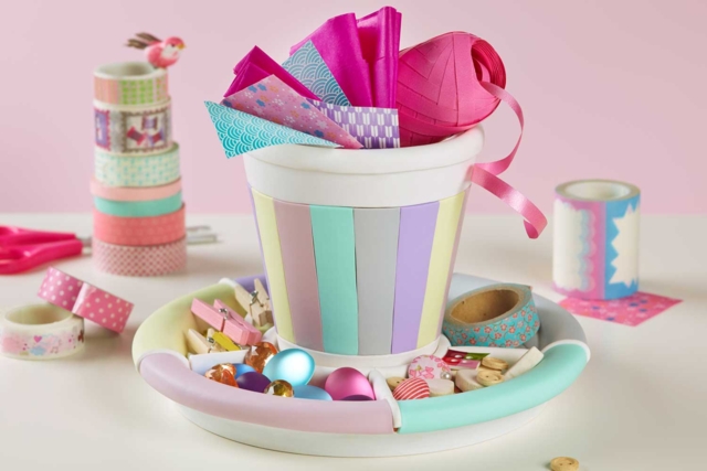 pot décoré avec fimo pastel - Pâte Fimo à l'unité : composez votre palette sur-mesure - 10doigts.fr