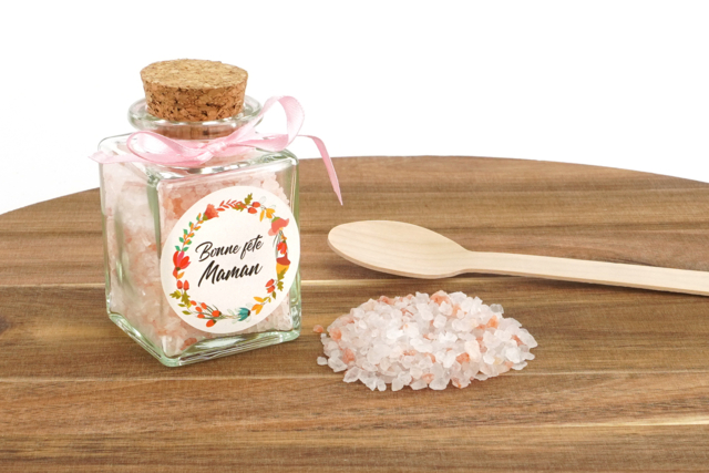 pot sel cadeau fête des mères - Cires et cosmétiques - 10doigts.fr
