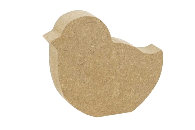 poussin en bois Pâques - Supports de Pâques à décorer - 10doigts.fr