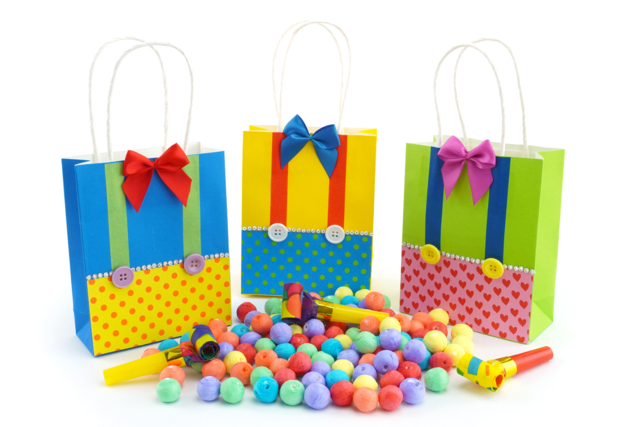 Sac à confettis pour le carnaval - Papiers cadeaux - 10doigts.fr