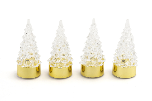 sapin LED multicolore lumineux - Articles lumineux, guirlandes et bougies LED - 10doigts.fr