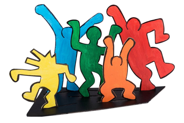 sculpture bonhommes - Décors en carton - 10doigts.fr