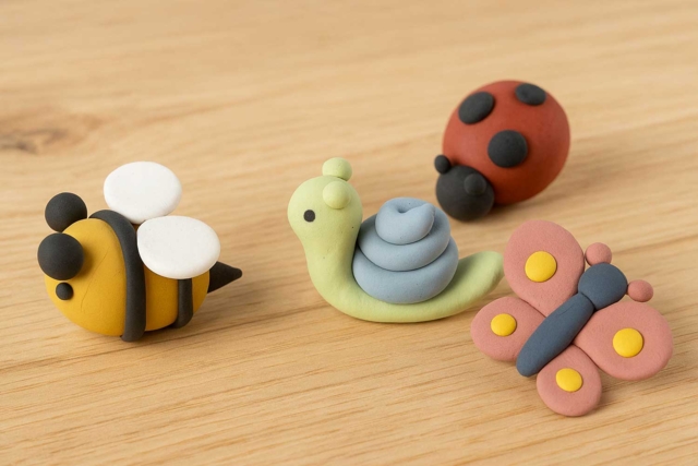 silk clay nature insectes - Pâtes à modeler autodurcissantes - 10doigts.fr