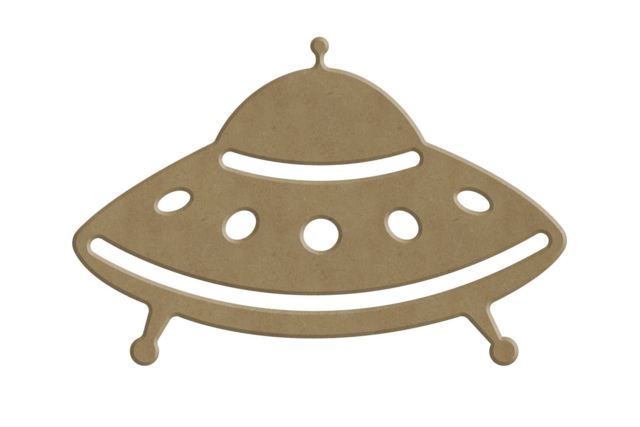soucoupe volante en bois - Supports plats en bois - 10doigts.fr