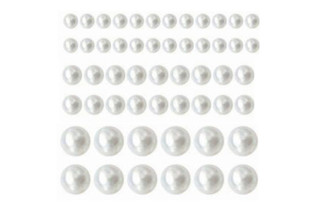 stickers cabochons nacrés - Cabochons - 10doigts.fr