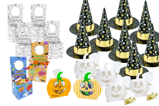 Super Pack activités Halloween - 20 projets à réaliser - Kits créatifs Halloween - 10doigts.fr