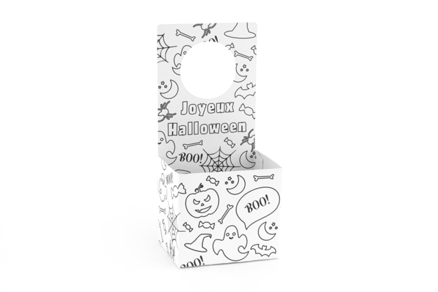 Support poignée porte Halloween  - Supports d'Halloween à décorer - 10doigts.fr
