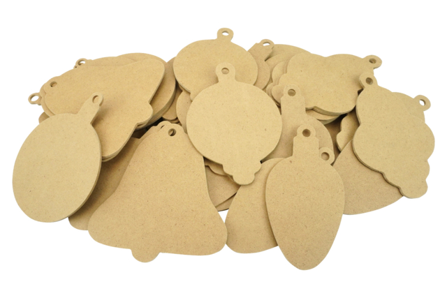 suspension noël bois - Objets en bois Noël - 10doigts.fr