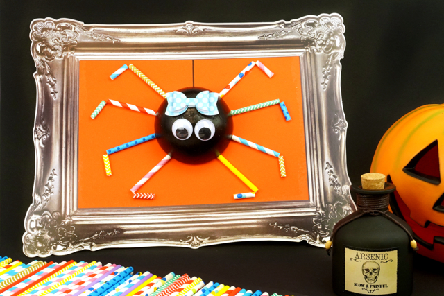 Tableau araignée 3D - Cadres en carton - 10doigts.fr