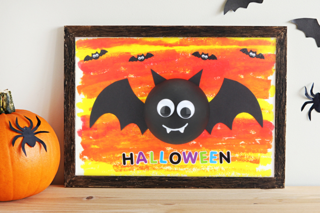 Tableau chauve-souris - Peinture gouache solide : l'innovation pour peindre sans se tacher - 10doigts.fr