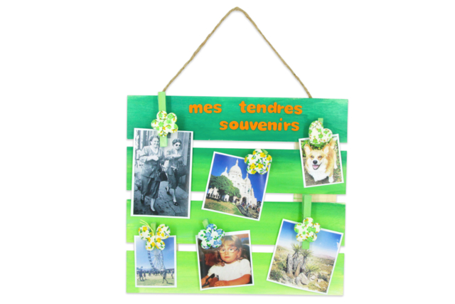 tableau palette pèle mèle - Plaque de porte - 10doigts.fr