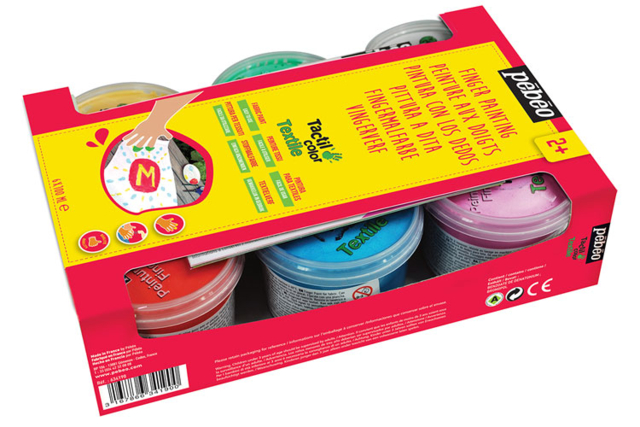 tactilcolor nacré - Peinture gouache aux doigts : l'éveil créatif dès le premier âge - 10doigts.fr