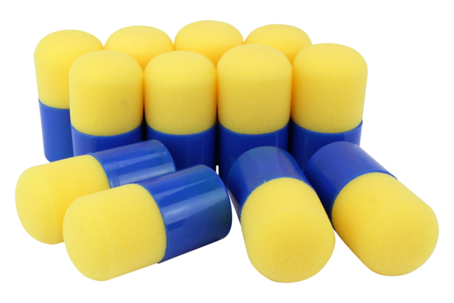 tampon éponge pochoir peinture - Tampons mousse, éponges - 10doigts.fr