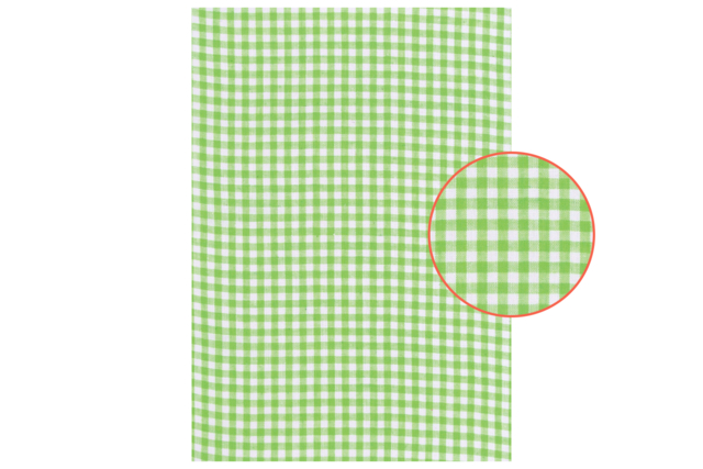 tissu adhésif vichy vert - Tissus adhésifs - 10doigts.fr