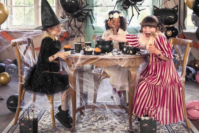 toile araignée halloween - Accessoires créatifs Halloween - 10doigts.fr
