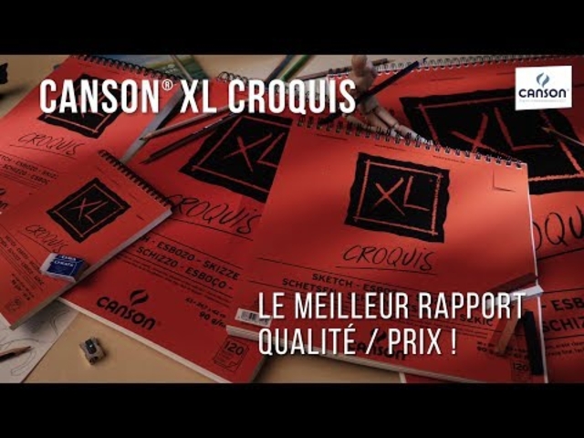 boc de dessin canson xl croquis - Papiers dessin - 10doigts.fr