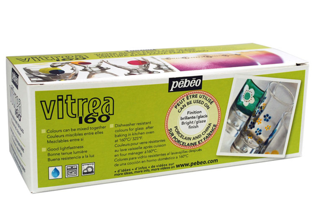 vitrea 160 - Peinture verre et faïence - 10doigts.fr