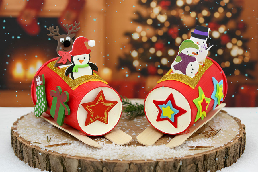 Traîneaux de Noël