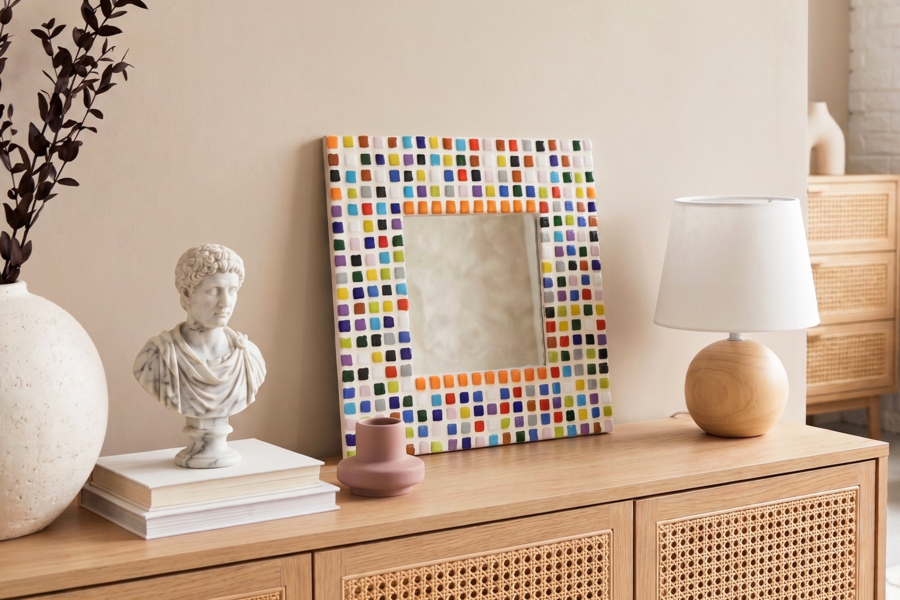 Miroir mosaiques