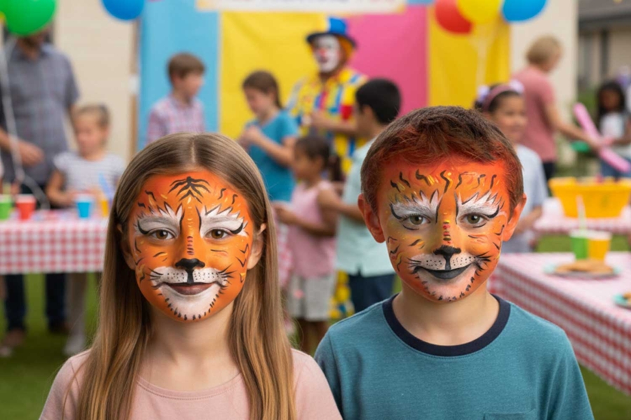 Maquillage enfant : Le Tigre