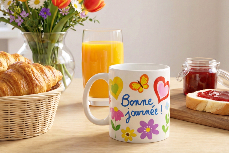 Un joli mug pour la fête des mères
