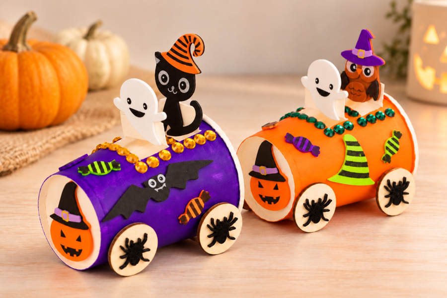Train fantôme d'Halloween